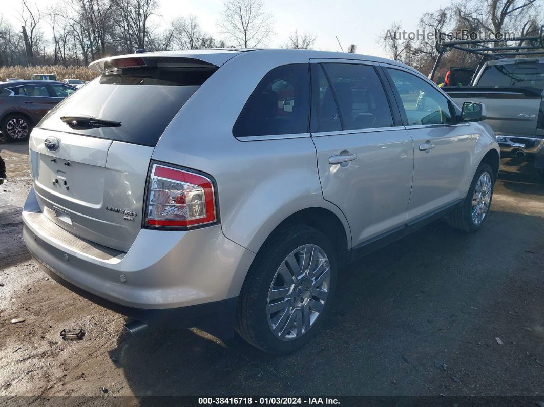 2010 Ford Edge Limited Silver vin: 2FMDK4KC7ABB46546