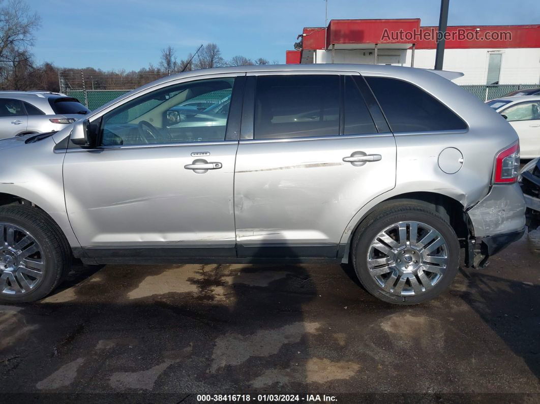 2010 Ford Edge Limited Silver vin: 2FMDK4KC7ABB46546