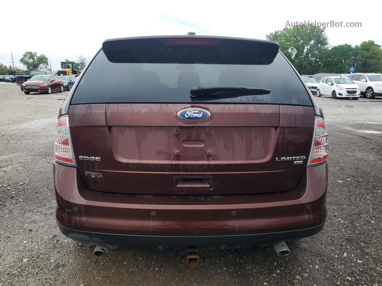 2010 Ford Edge Limited Brown vin: 2FMDK4KC7ABB46773