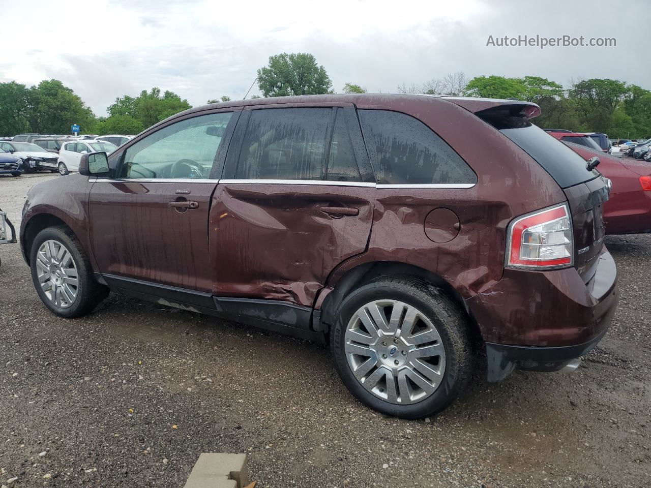 2010 Ford Edge Limited Brown vin: 2FMDK4KC7ABB46773