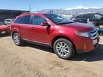 2014 Ford Edge Limited Red vin: 2FMDK4KC7EBB64888