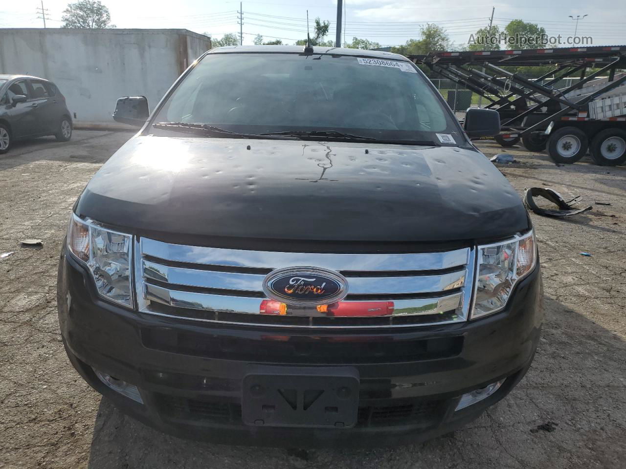 2010 Ford Edge Limited Black vin: 2FMDK4KC9ABA06076