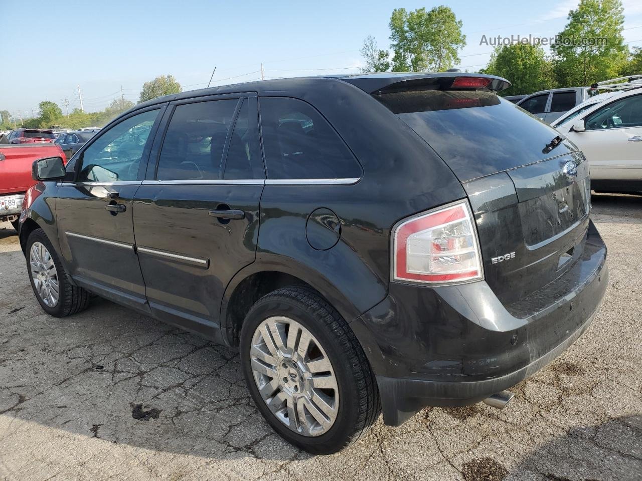 2010 Ford Edge Limited Black vin: 2FMDK4KC9ABA06076