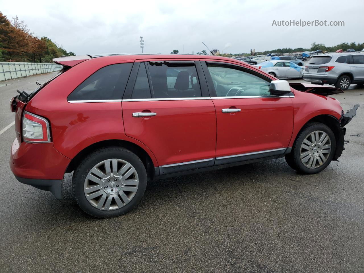 2010 Ford Edge Limited Red vin: 2FMDK4KC9ABA76080