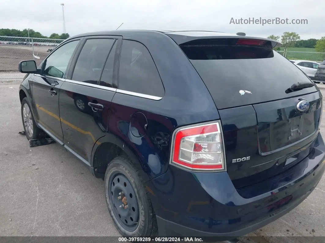 2010 Ford Edge Limited Dark Blue vin: 2FMDK4KC9ABB38867