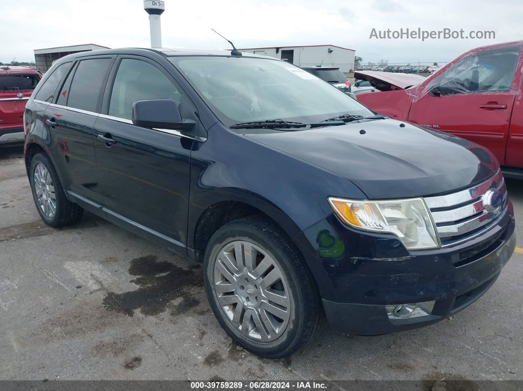 2010 Ford Edge Limited Dark Blue vin: 2FMDK4KC9ABB38867