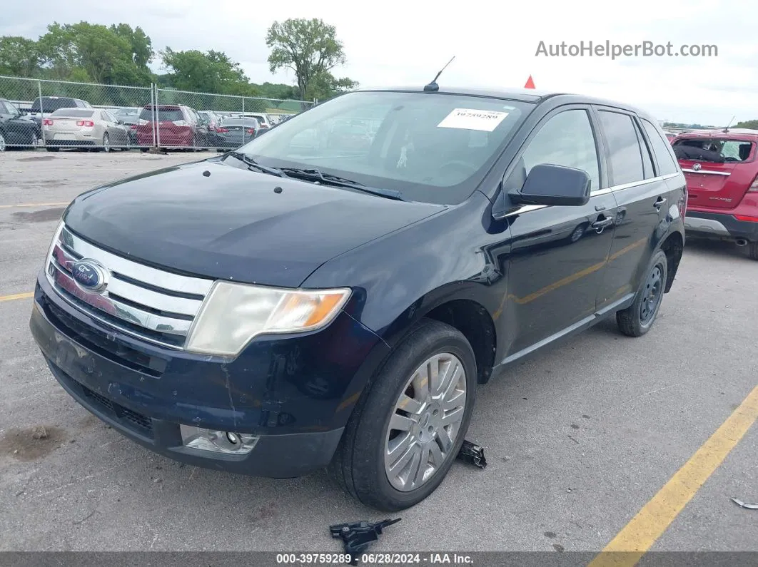 2010 Ford Edge Limited Dark Blue vin: 2FMDK4KC9ABB38867