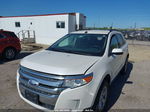 2014 Ford Edge Limited White vin: 2FMDK4KC9EBA75758