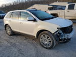 2010 Ford Edge Limited White vin: 2FMDK4KCXABA94801