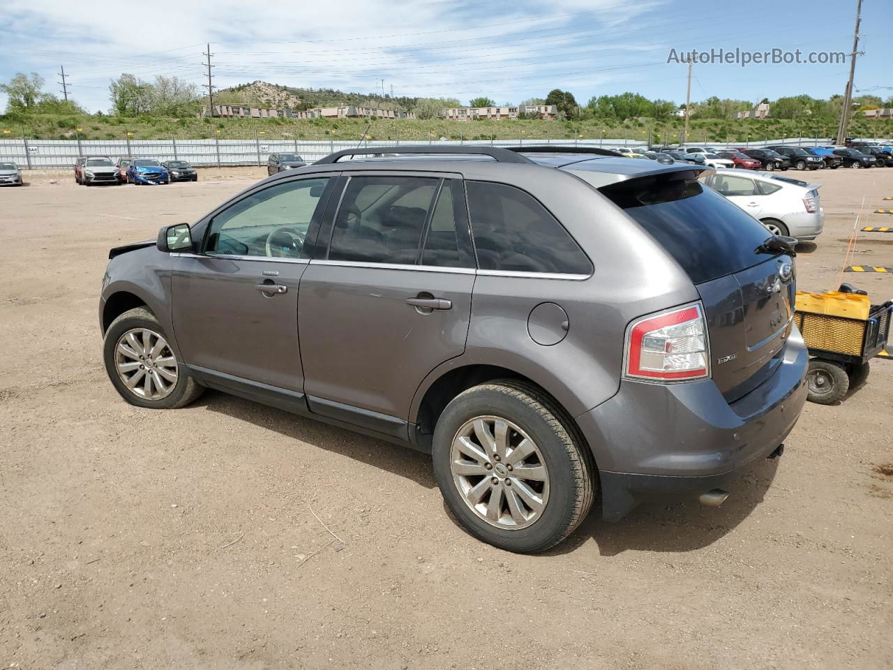 2010 Ford Edge Limited Серый vin: 2FMDK4KCXABB65236