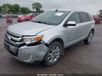 2014 Ford Edge Limited Silver vin: 2FMDK4KCXEBA38735