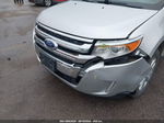 2014 Ford Edge Limited Silver vin: 2FMDK4KCXEBA38735