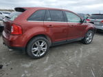 2014 Ford Edge Limited Maroon vin: 2FMDK4KCXEBA57530