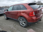 2014 Ford Edge Limited Maroon vin: 2FMDK4KCXEBA57530