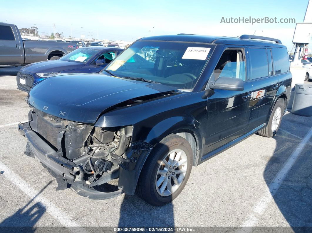 2016 Ford Flex Se Black vin: 2FMGK5B81GBA04166