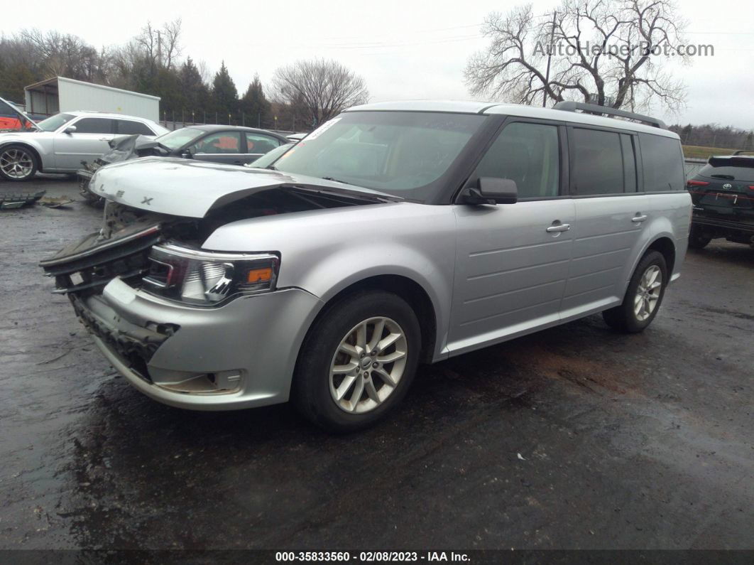 2019 Ford Flex Se Silver vin: 2FMGK5B81KBA27519