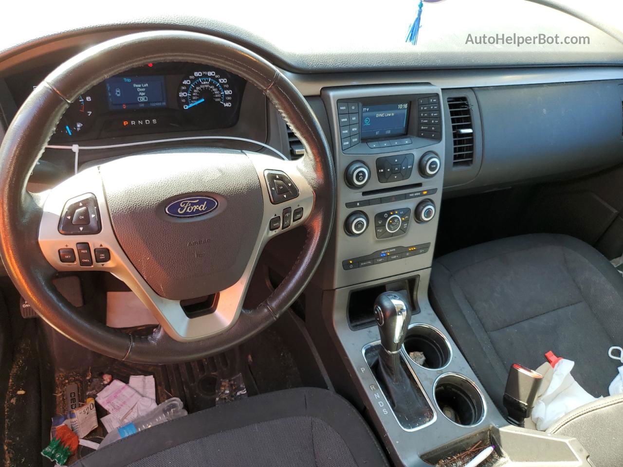 2016 Ford Flex Se Серебряный vin: 2FMGK5B82GBA15760