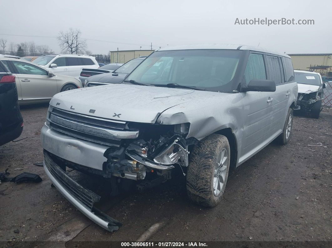 2019 Ford Flex Se Silver vin: 2FMGK5B83KBA10981