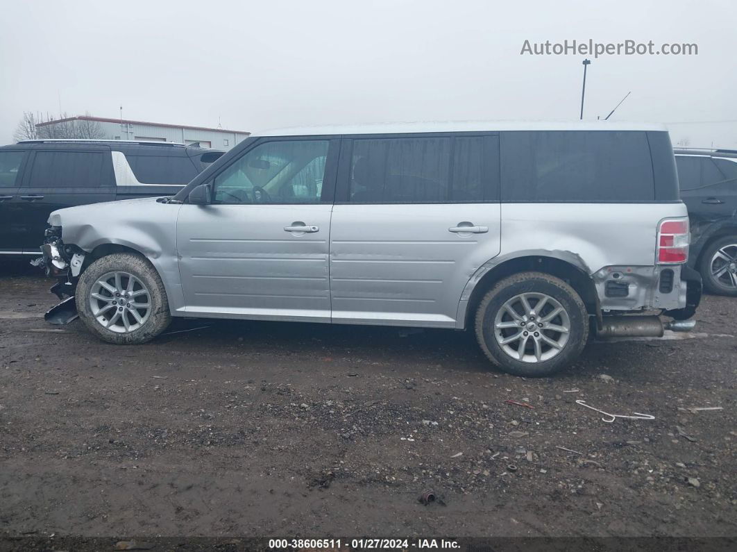 2019 Ford Flex Se Silver vin: 2FMGK5B83KBA10981