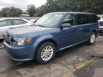 2019 Ford Flex Se Blue vin: 2FMGK5B84KBA13887