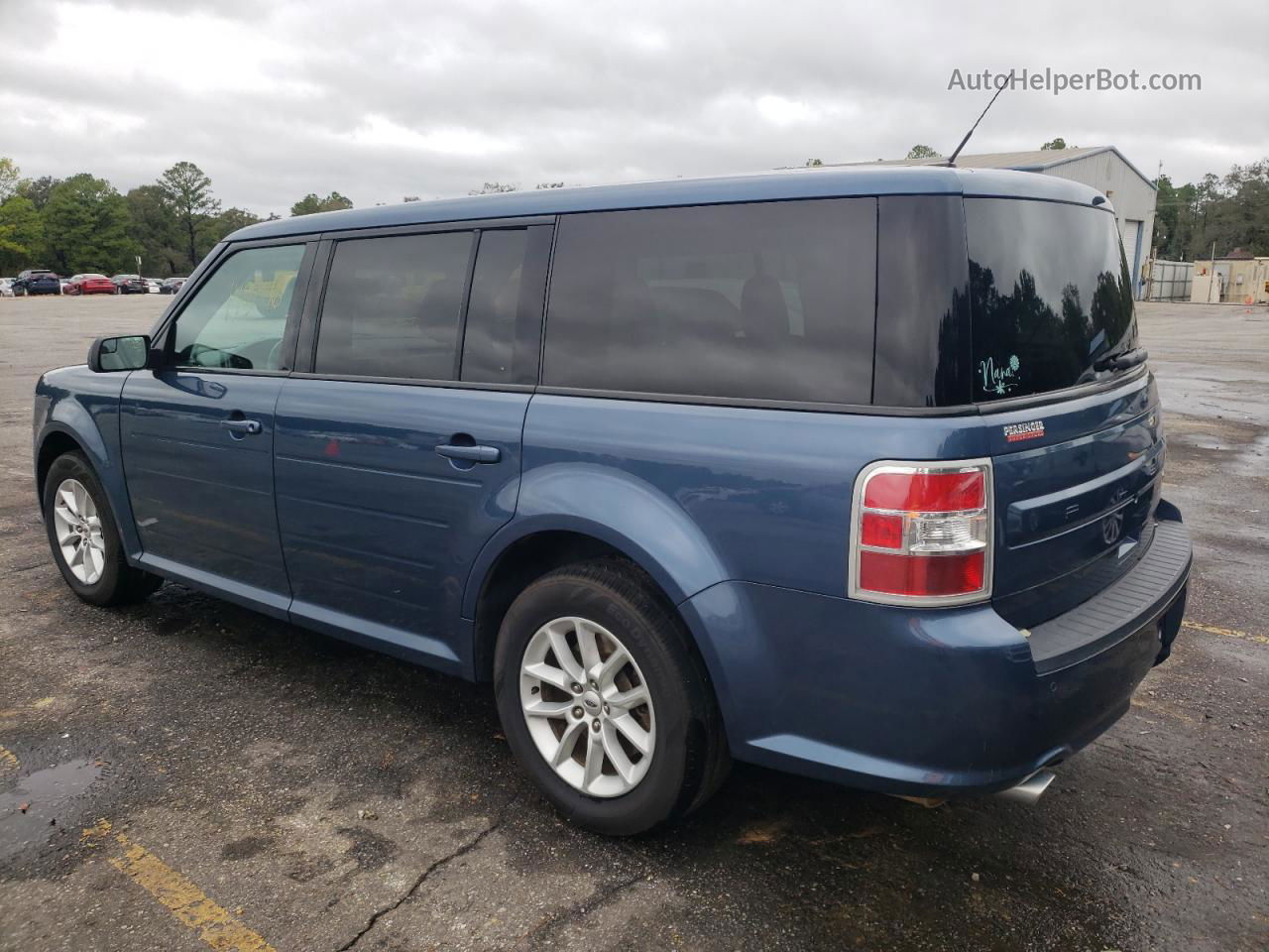 2019 Ford Flex Se Синий vin: 2FMGK5B84KBA13887