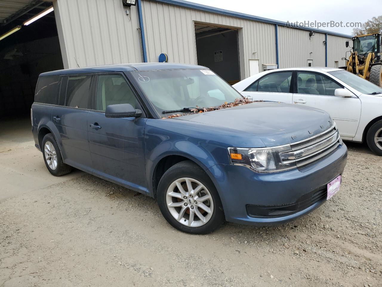 2019 Ford Flex Se Blue vin: 2FMGK5B84KBA15347