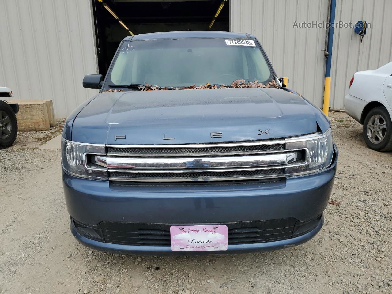 2019 Ford Flex Se Blue vin: 2FMGK5B84KBA15347