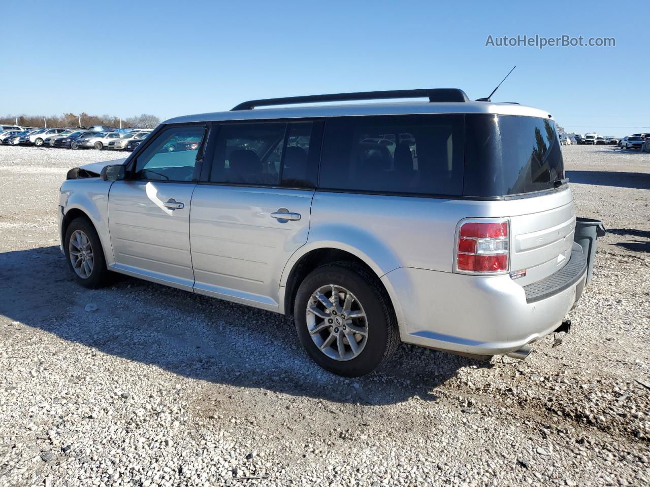 2019 Ford Flex Se Silver vin: 2FMGK5B86KBA33624