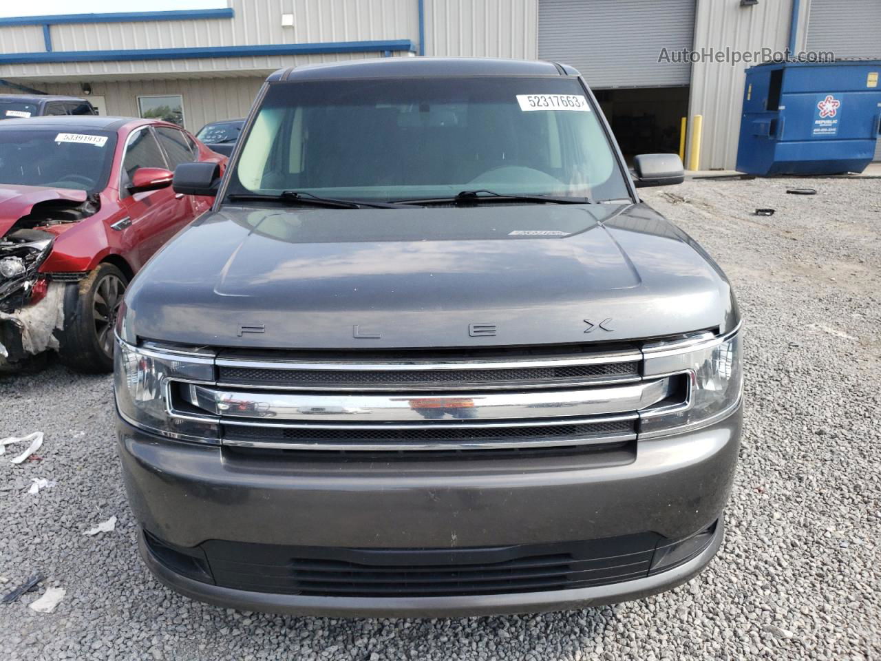 2016 Ford Flex Se Gray vin: 2FMGK5B89GBA16713