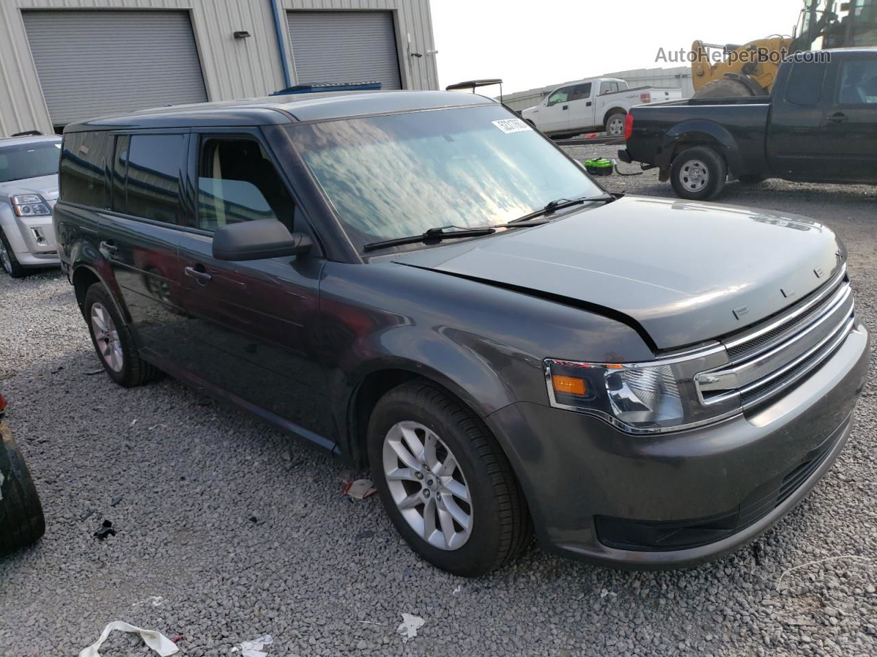 2016 Ford Flex Se Gray vin: 2FMGK5B89GBA16713