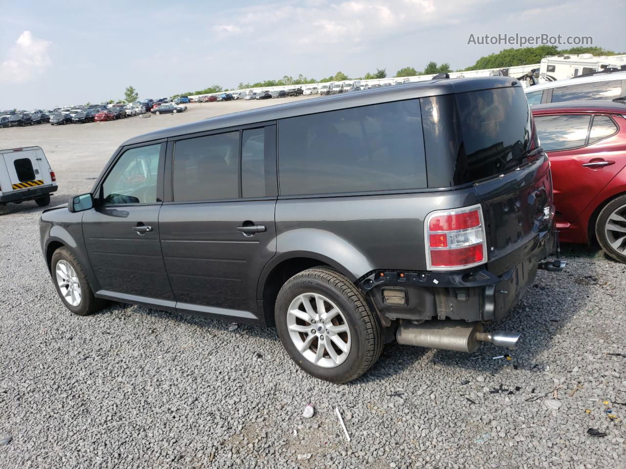 2016 Ford Flex Se Gray vin: 2FMGK5B89GBA16713