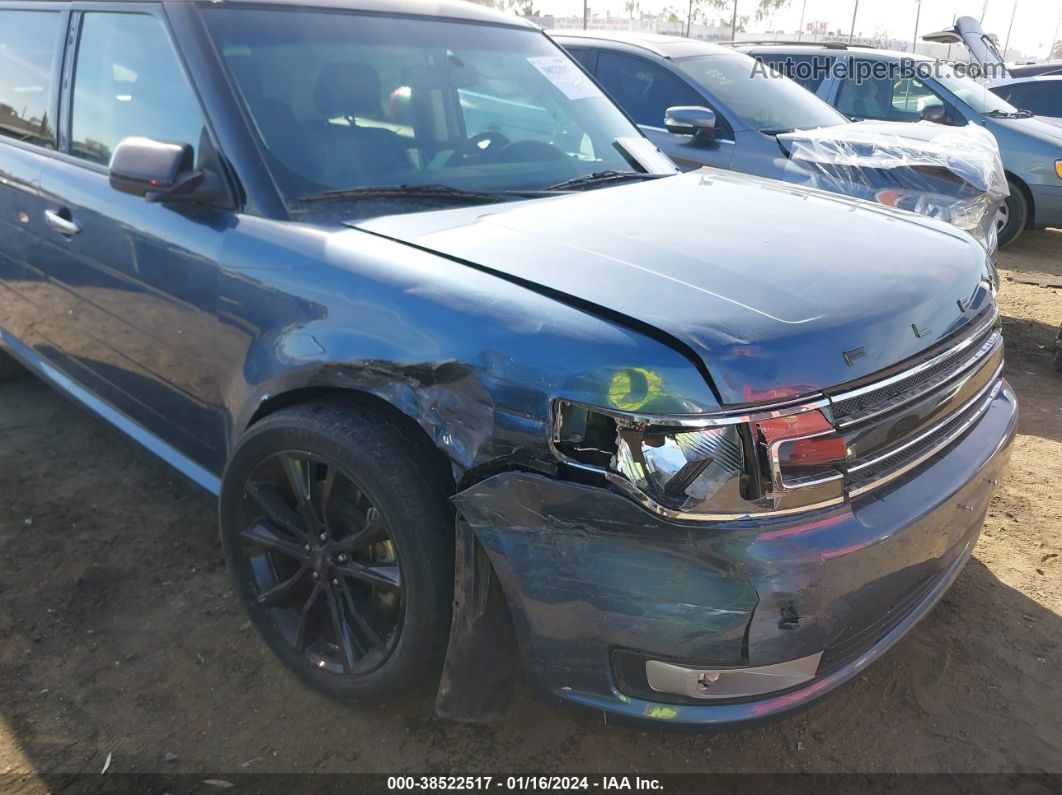 2019 Ford Flex Sel Blue vin: 2FMGK5C80KBA19247