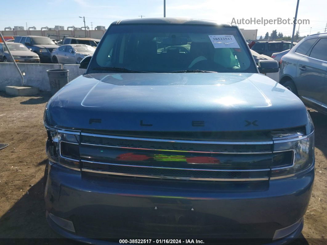 2019 Ford Flex Sel Blue vin: 2FMGK5C80KBA19247