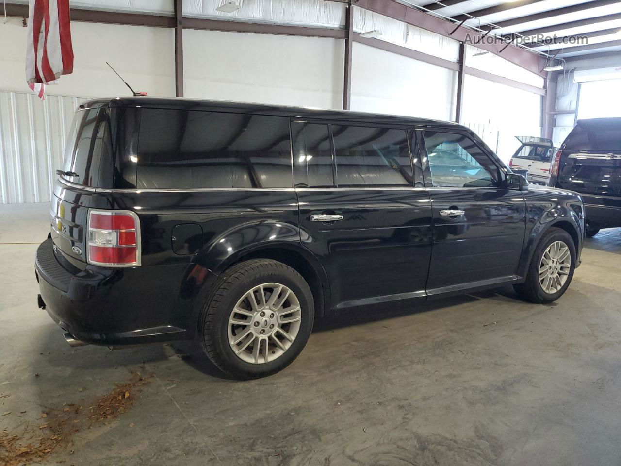 2016 Ford Flex Sel Black vin: 2FMGK5C81GBA10614