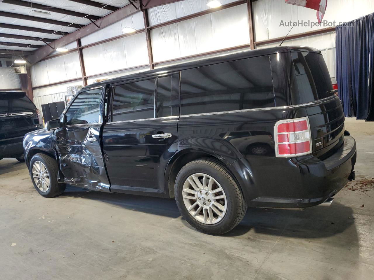 2016 Ford Flex Sel Черный vin: 2FMGK5C81GBA10614