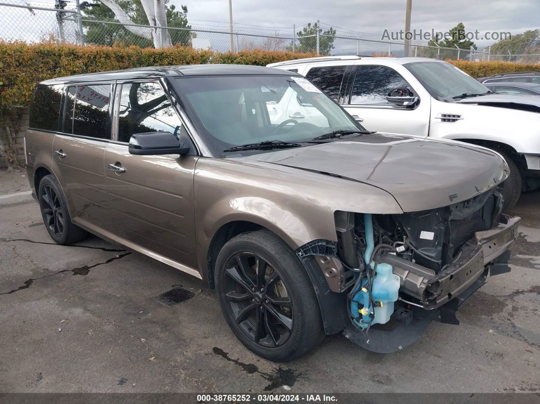 2019 Ford Flex Sel Brown vin: 2FMGK5C82KBA02143