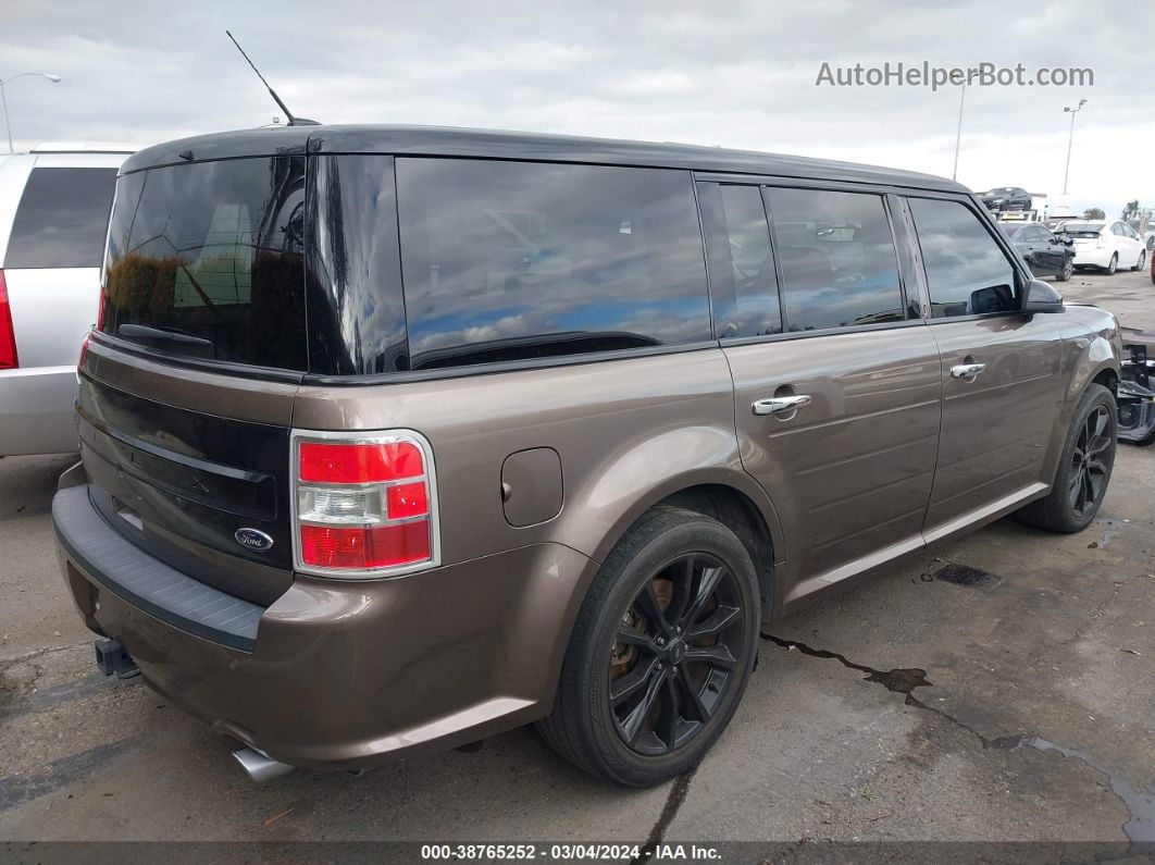 2019 Ford Flex Sel Brown vin: 2FMGK5C82KBA02143