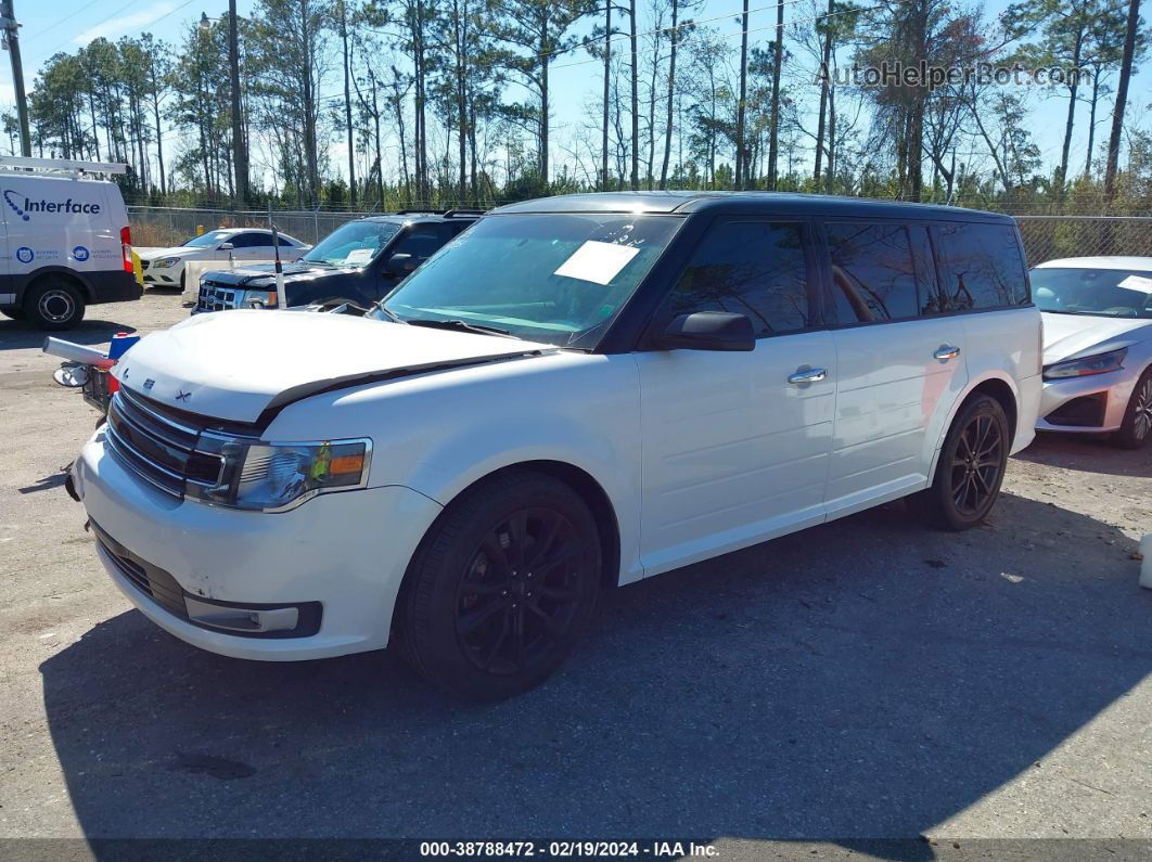 2016 Ford Flex Sel Белый vin: 2FMGK5C83GBA23056