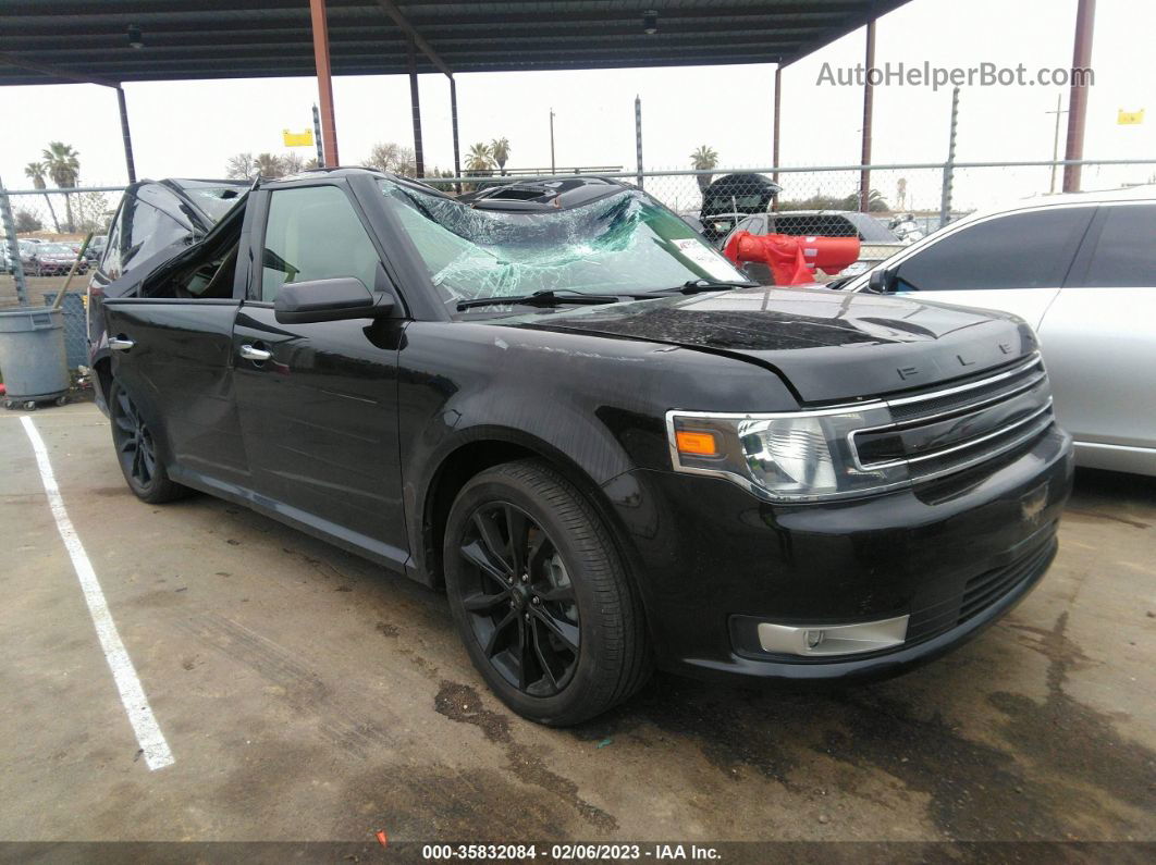 2019 Ford Flex Sel Black vin: 2FMGK5C83KBA28315