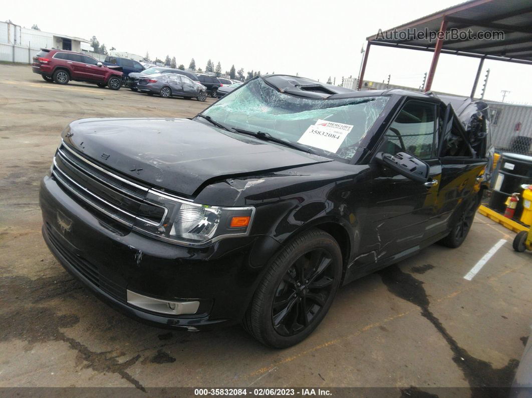 2019 Ford Flex Sel Black vin: 2FMGK5C83KBA28315