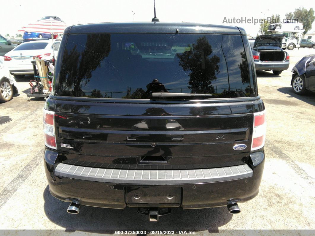 2019 Ford Flex Sel Black vin: 2FMGK5C83KBA34499