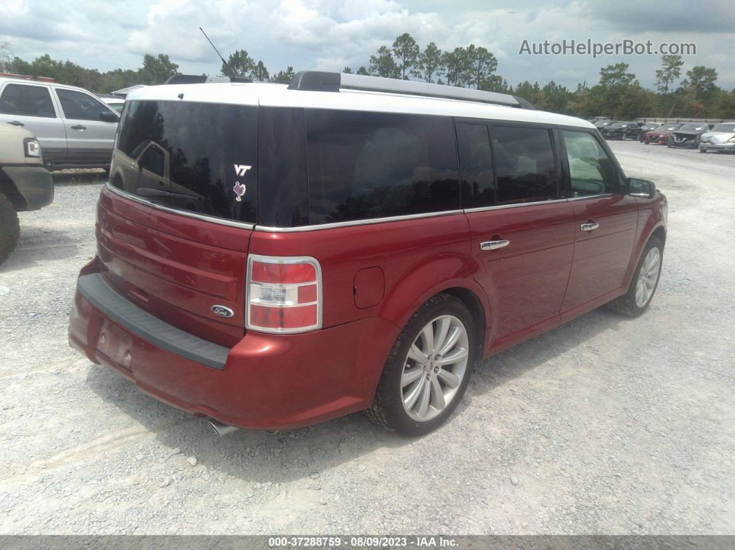 2016 Ford Flex Sel Red vin: 2FMGK5C84GBA06332