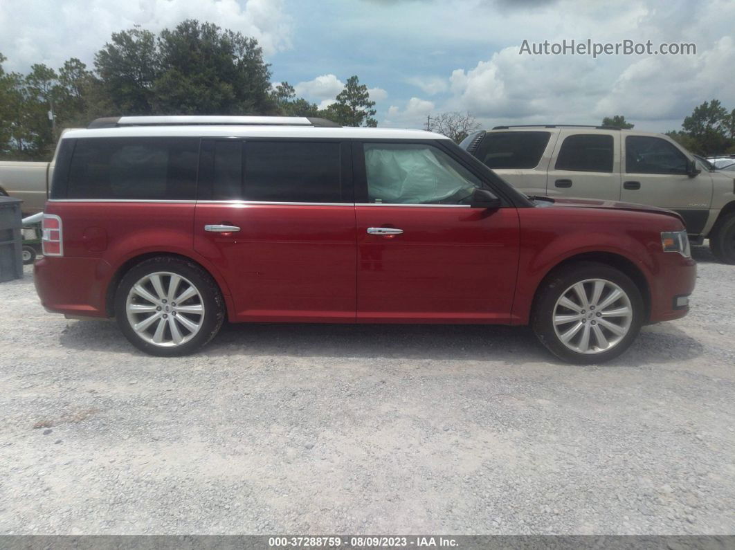 2016 Ford Flex Sel Red vin: 2FMGK5C84GBA06332