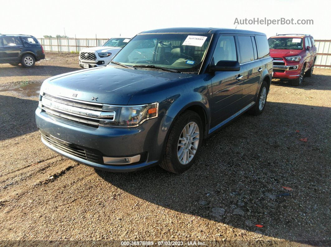 2019 Ford Flex Sel Blue vin: 2FMGK5C84KBA06999