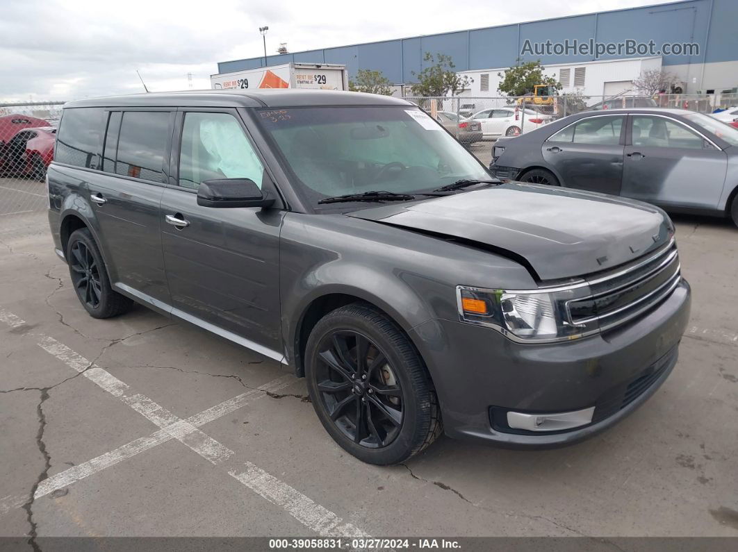 2019 Ford Flex Sel Gray vin: 2FMGK5C84KBA09403