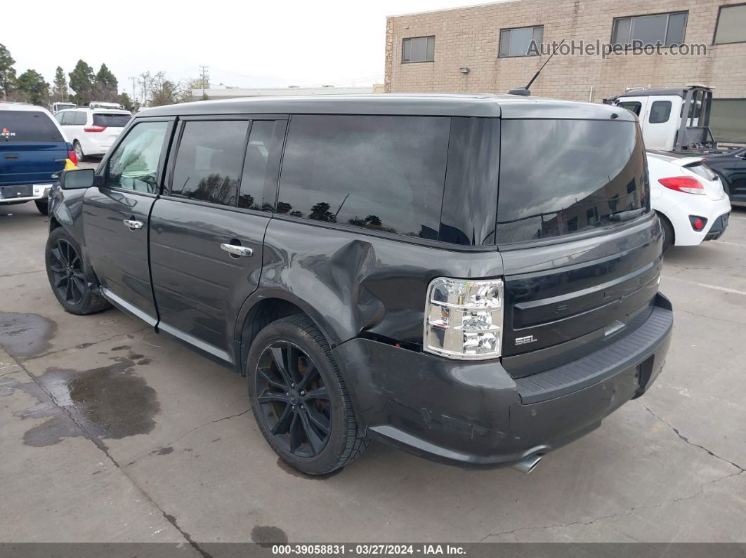 2019 Ford Flex Sel Gray vin: 2FMGK5C84KBA09403