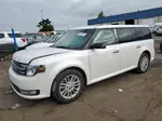 2019 Ford Flex Sel White vin: 2FMGK5C84KBA28114