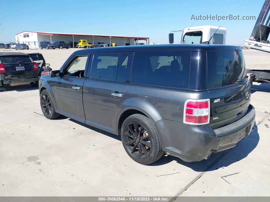 2016 Ford Flex Sel Gray vin: 2FMGK5C85GBA07490