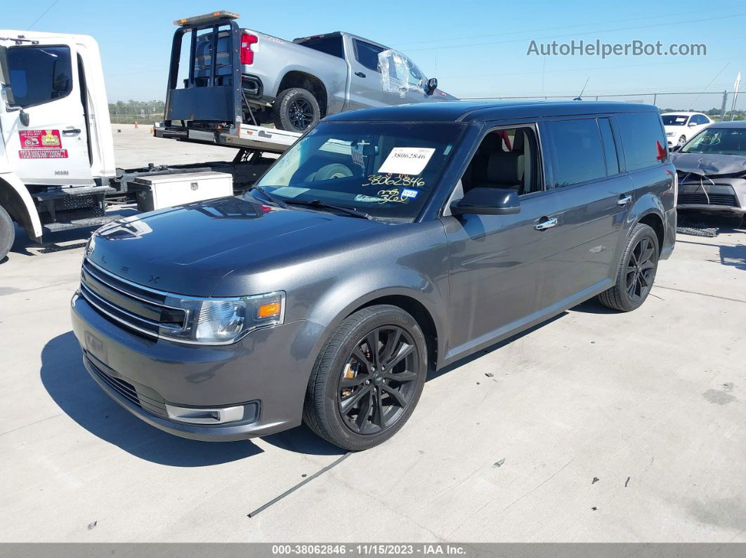 2016 Ford Flex Sel Gray vin: 2FMGK5C85GBA07490