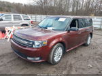 2016 Ford Flex Sel Оранжевый vin: 2FMGK5C85GBA07733